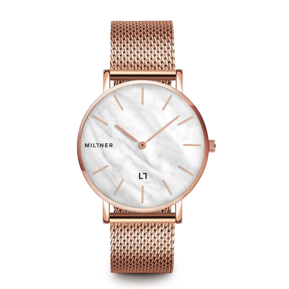 Ceas de dama Millner Mayfair Rose Pearl