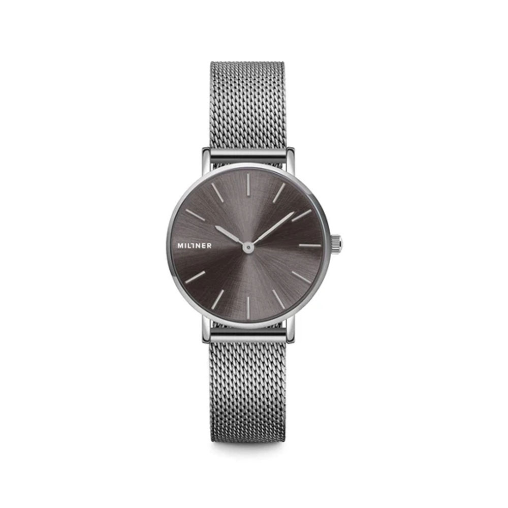Ceas de dama Millner Mini Silver Graphite